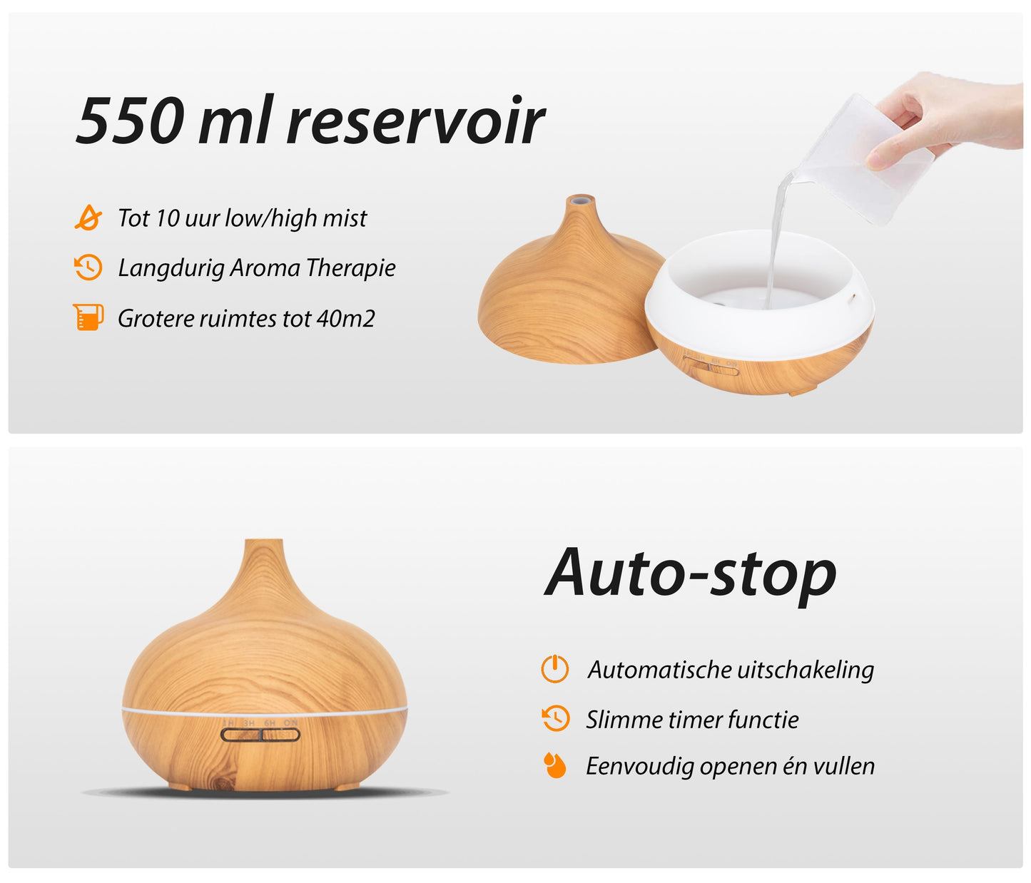 Essential Pro - Light Wood - Aroma Diffuser